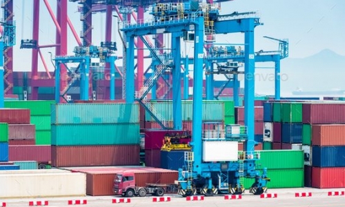 Lưu lượng hàng hóa tăng nhẹ tại các cảng biển lớn Trung Quốc